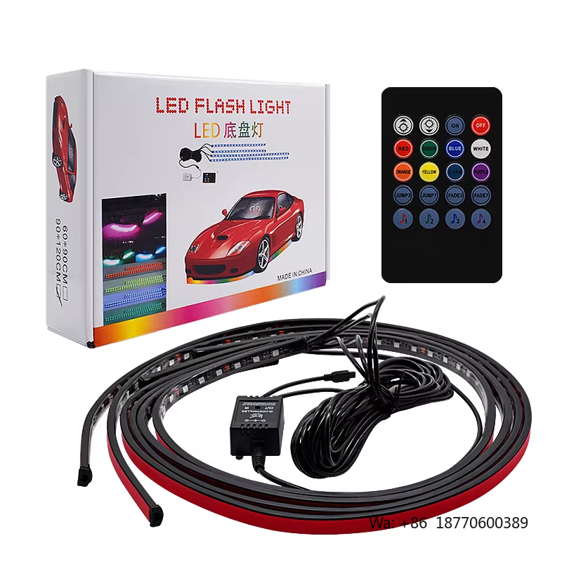 Rgb Underglow Strip - 12V LED Car Chassis Flexible Strip