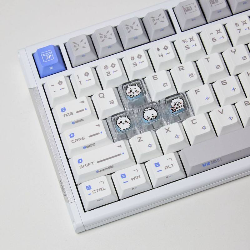 Gaming Keyboard Best - Chiikawa 4 Pcs Handmade Transparent Pc