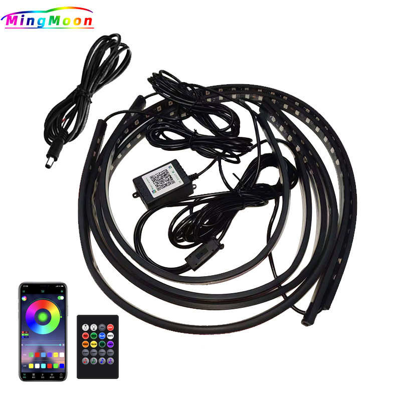 Rgb Underglow Strip - Car Flexible Underglow Strip Light LED