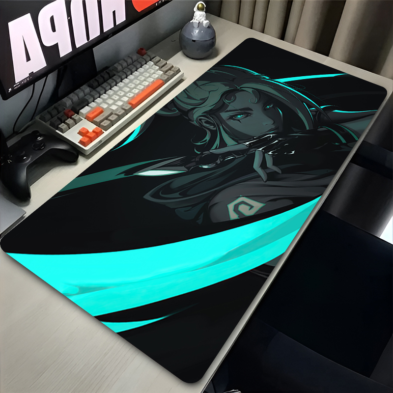 Gaming Keyboard Best - Mouse Pad Hot Game Valorant Jett