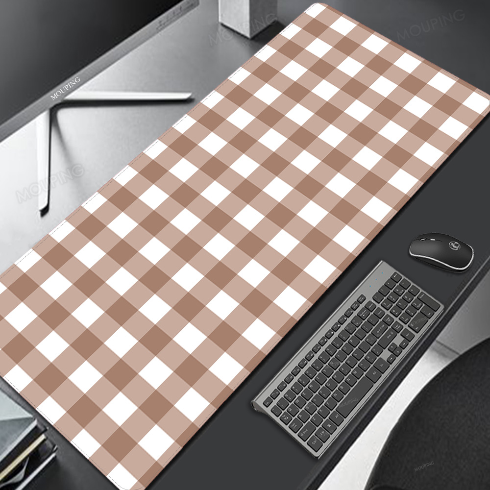 Pink Lattice Mouse Pad Kawaii  - Gaming Keyboard And Mouse Combo ulasan dan harga