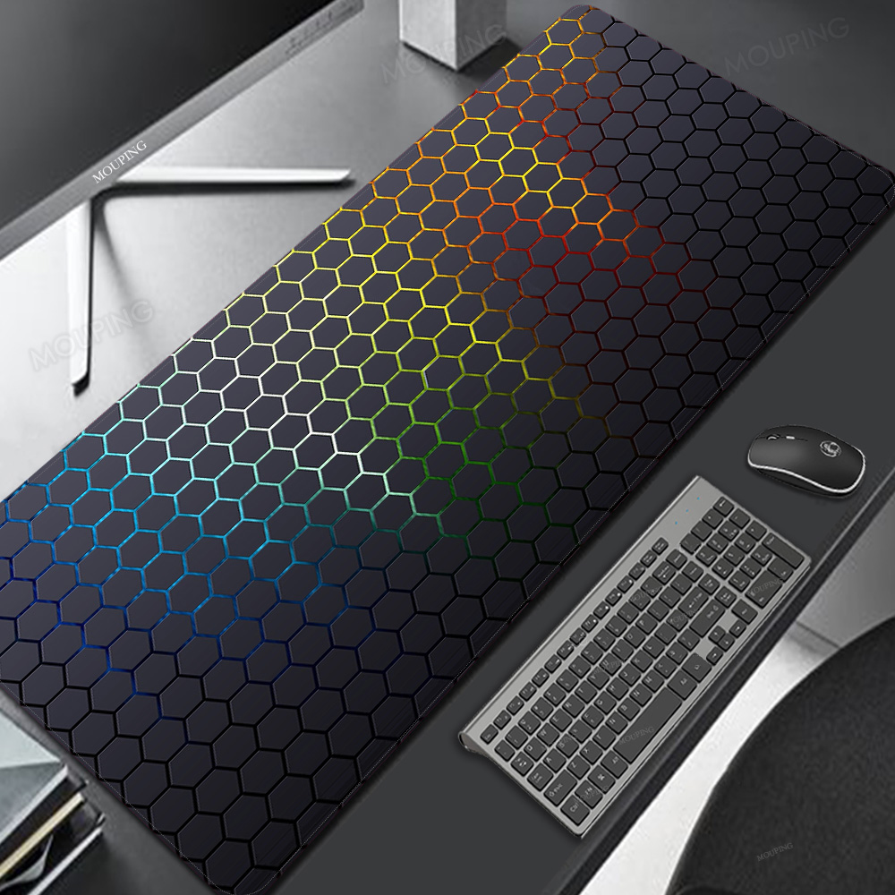 Pink Lattice Mouse Pad Kawaii  - Gaming Keyboard And Mouse Combo ulasan dan harga