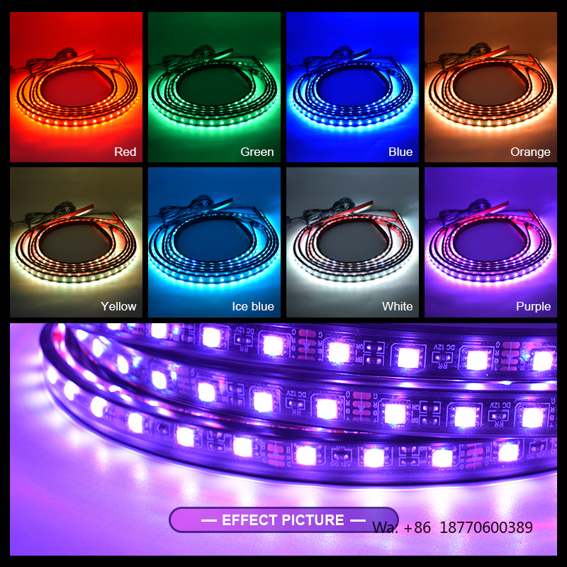 12V LED Car Chassis Flexible S - Rgb Underglow Strip ulasan dan harga