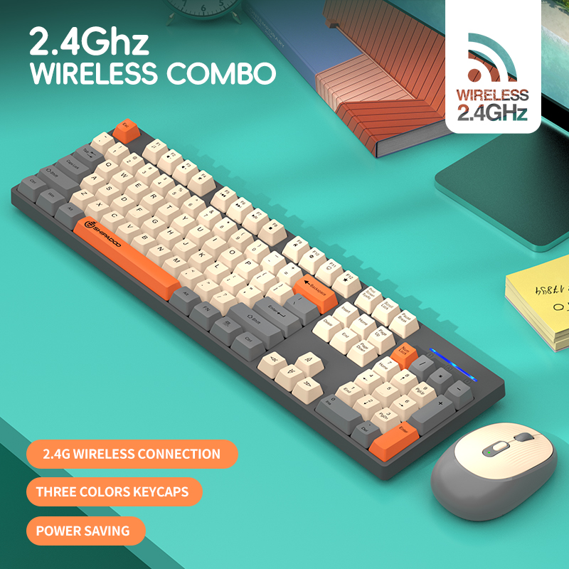 2.4G Wireless Office Keyboard  - Gaming Keyboard And Mouse Combo ulasan dan harga
