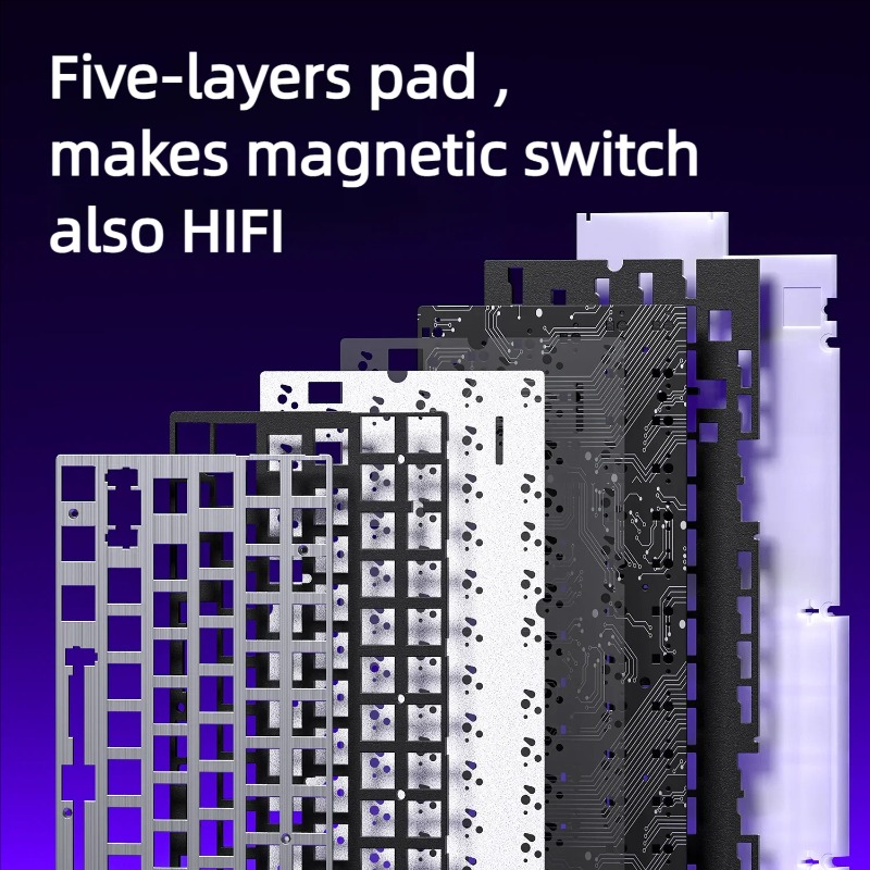 AULA HERO84 Magnetic Gaming Me - Gaming Keyboard Hall Effect Switches ulasan dan harga