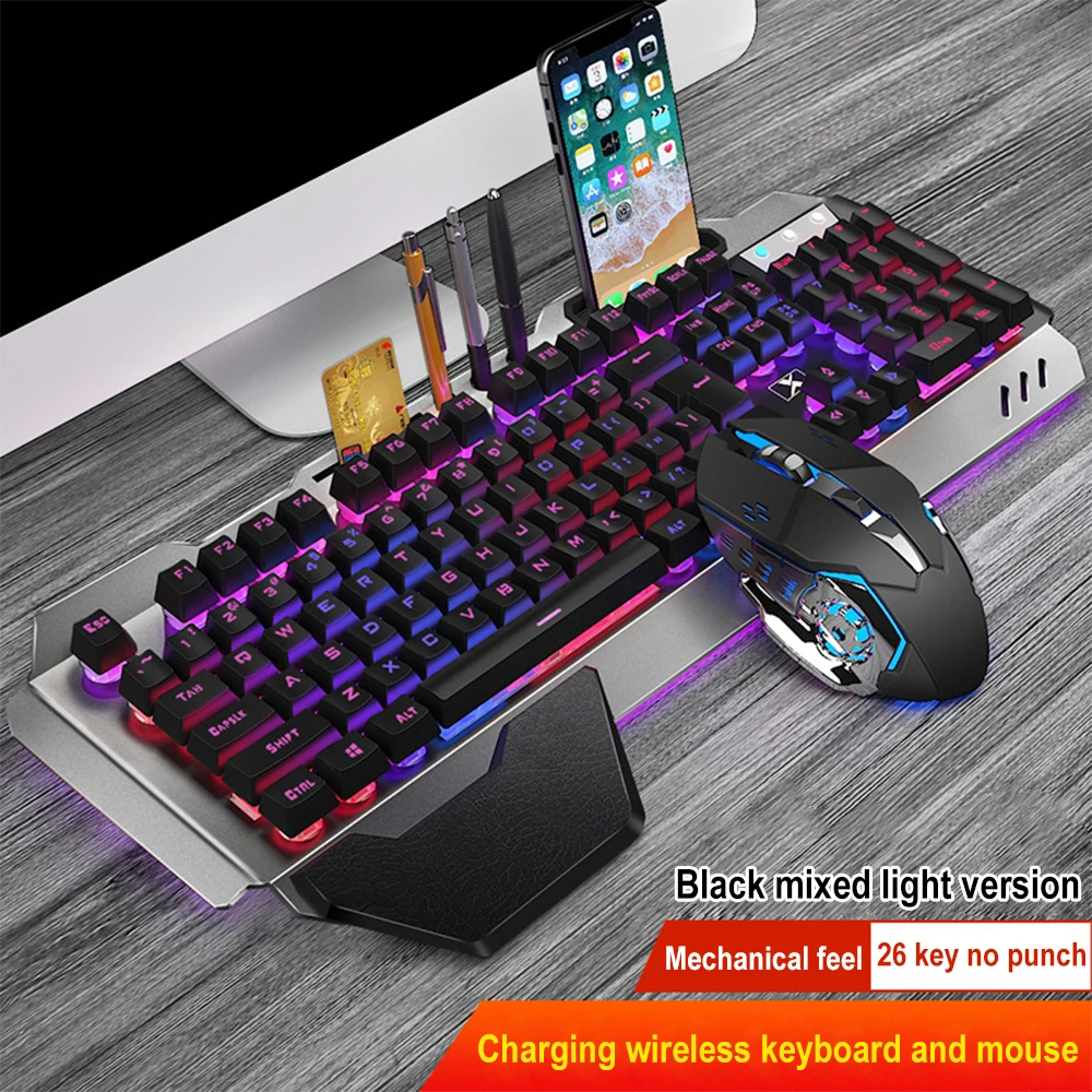 K680 Rechargeable 2.4G wireles - Gaming Keyboard And Mouse Combo ulasan dan harga