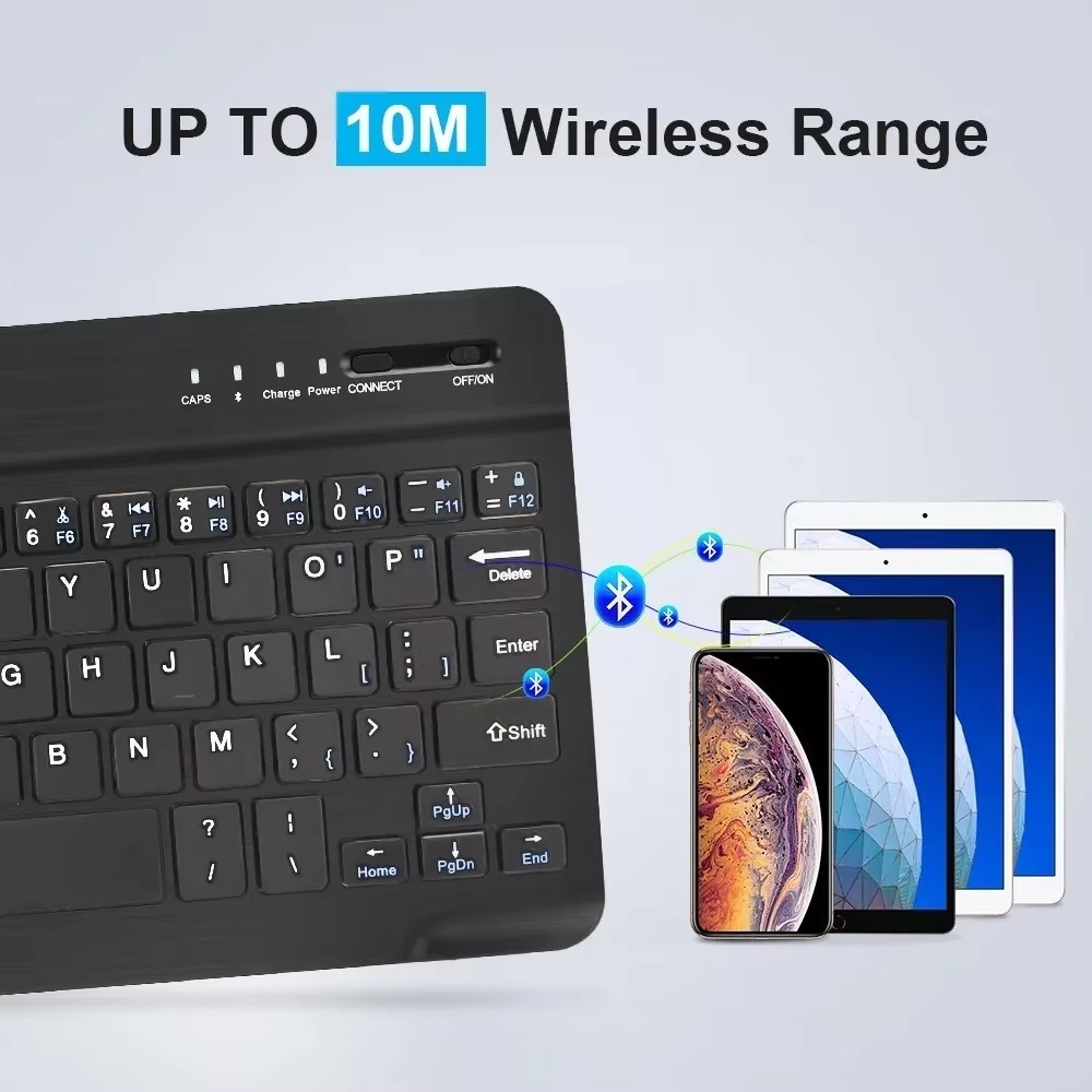 Bluetooth 5.0 Wireless Keyboar - Gaming Keyboard Mini ulasan dan harga