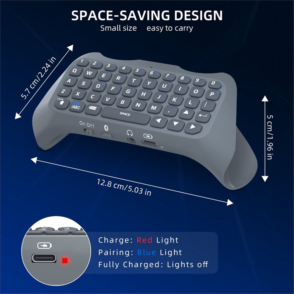 goodidea 3.5mm Gaming Wireless - Gaming Keyboard Mini ulasan dan harga