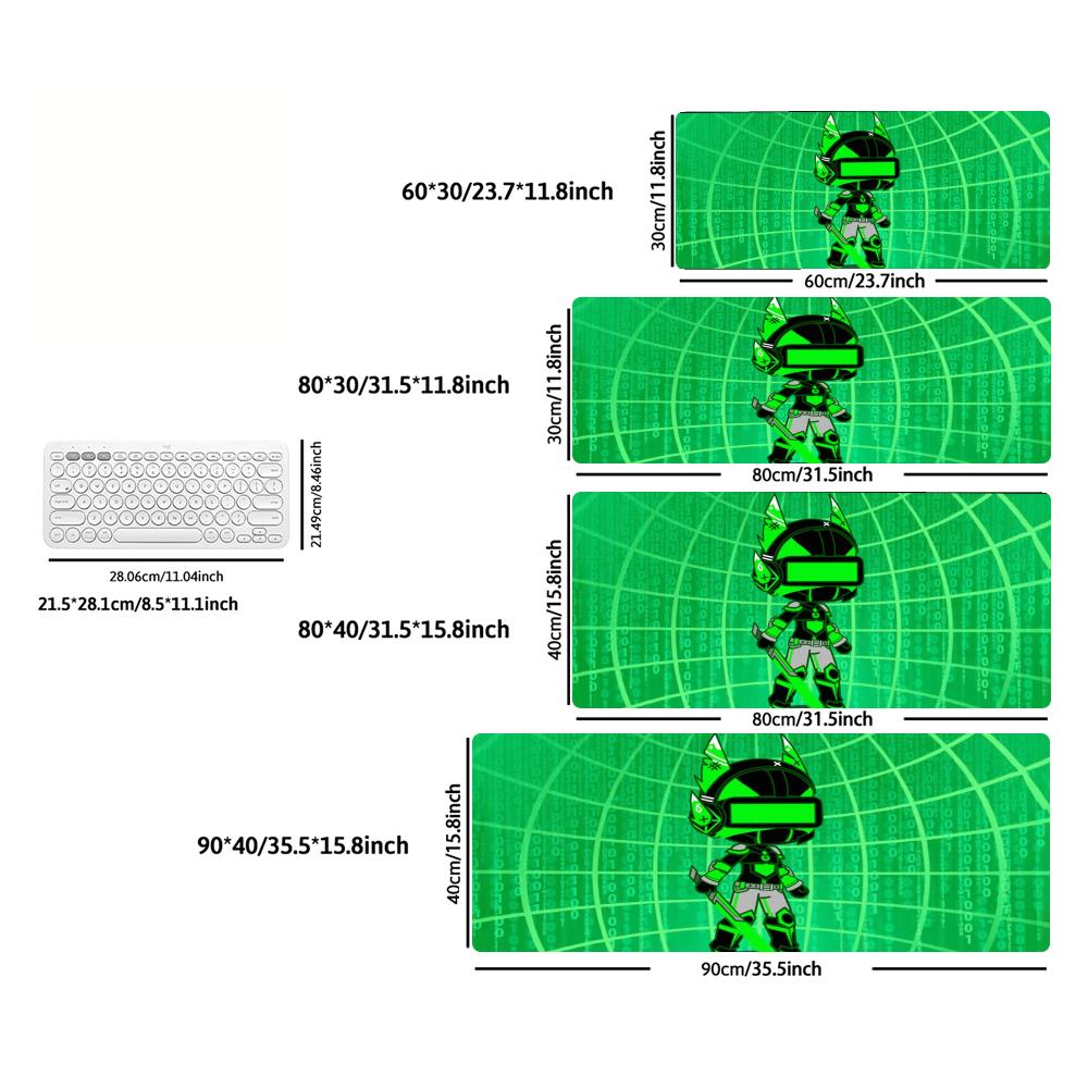 1 Mouse Pad Multi-Size non-sli - Gaming Keyboard Non Mechanical ulasan dan harga