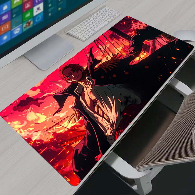 One Piece Shanks Mouse Pad Lar - Gaming Keyboard Best ulasan dan harga