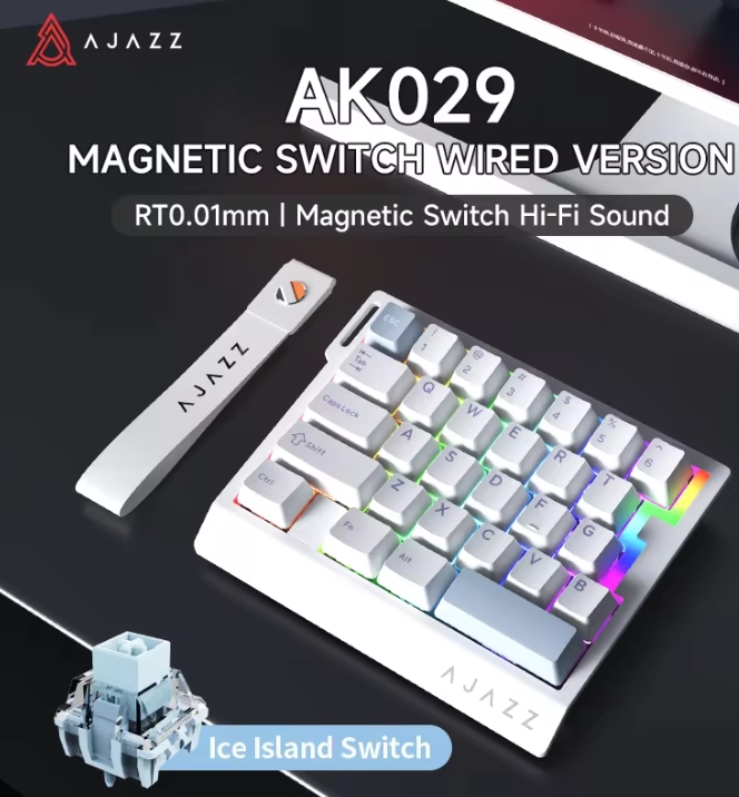 AK029 Wired One-Handed Gaming  - Gaming Keyboard Mini ulasan dan harga
