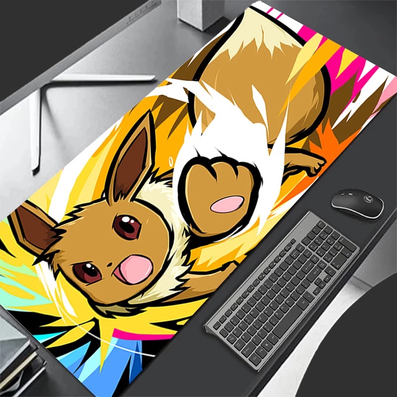 P-Pokemon Eevee Anime Gaming M - Gaming Keyboard Easy To Clean ulasan dan harga