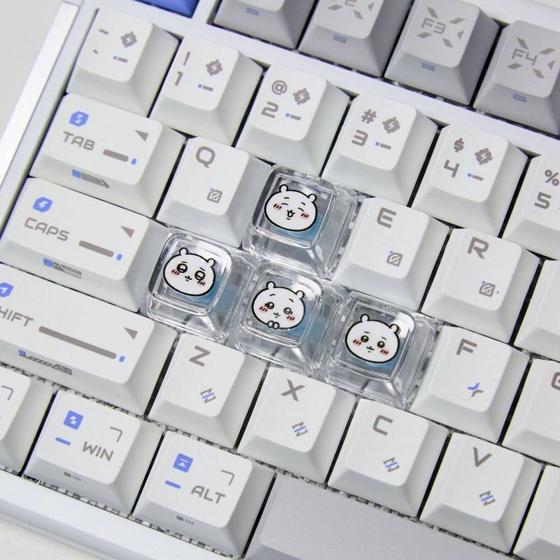 Chiikawa 4 Pcs Handmade Transp - Gaming Keyboard Best ulasan dan harga