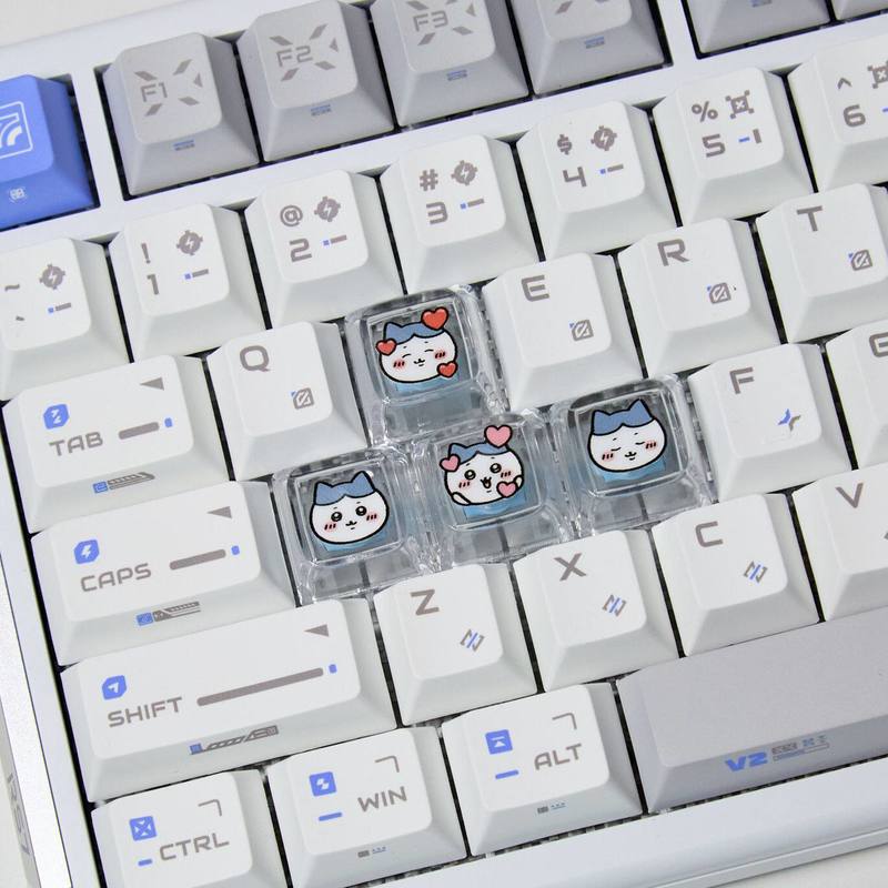 Chiikawa 4 Pcs Handmade Transp - Gaming Keyboard Best ulasan dan harga