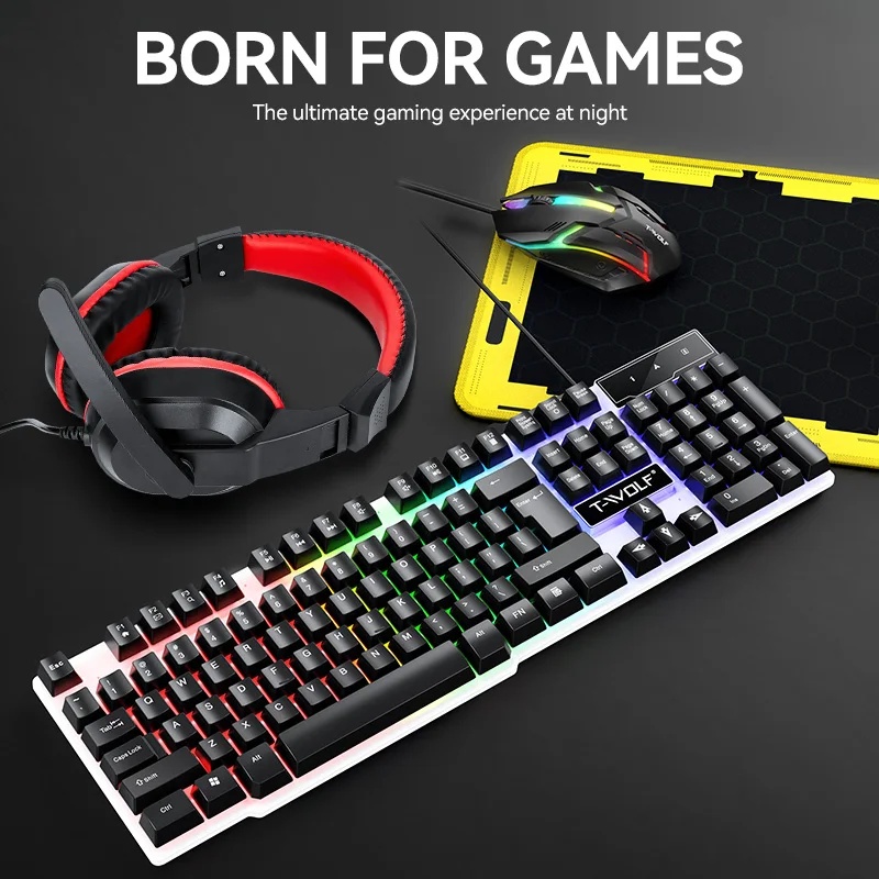 NEW USB Keyboard And Mouse Gam - Gaming Keyboard And Mouse Combo ulasan dan harga