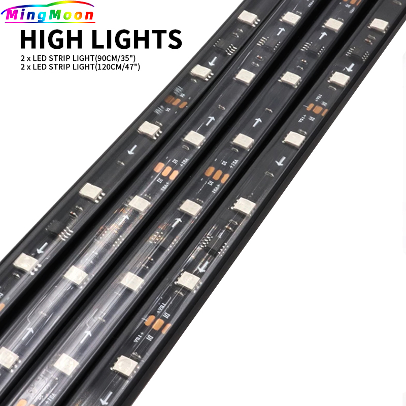 Car Flexible Underglow Strip L - Rgb Underglow Strip ulasan dan harga
