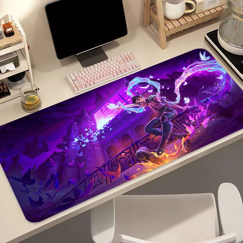 Mouse Pad Gamer Computer Anime - Gaming Keyboard Easy To Clean ulasan dan harga