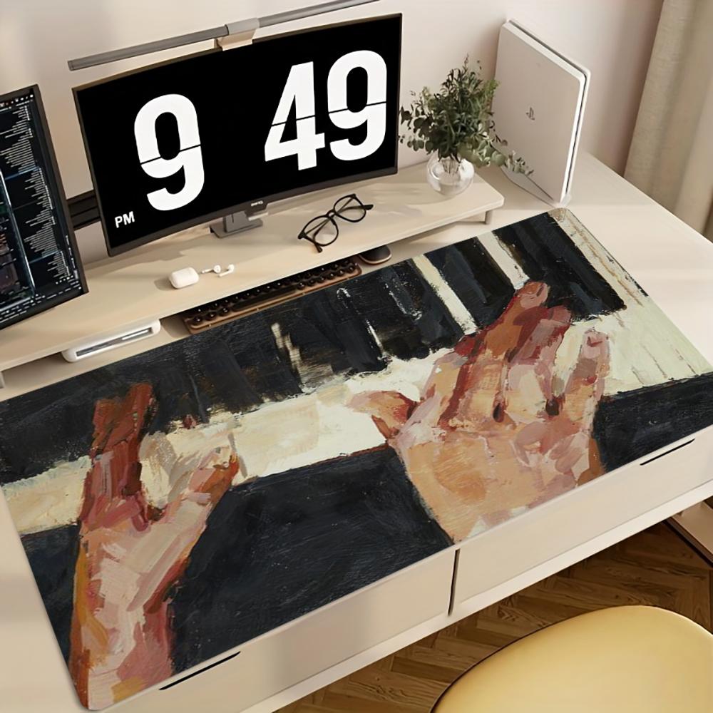Piano Hands Mouse Pad Multi-Si - Gaming Keyboard Non Mechanical ulasan dan harga