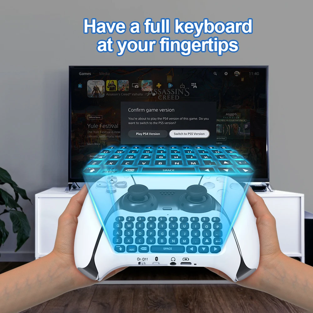 For Ps5 3.5mm Gaming Wireless  - Gaming Keyboard Mini ulasan dan harga