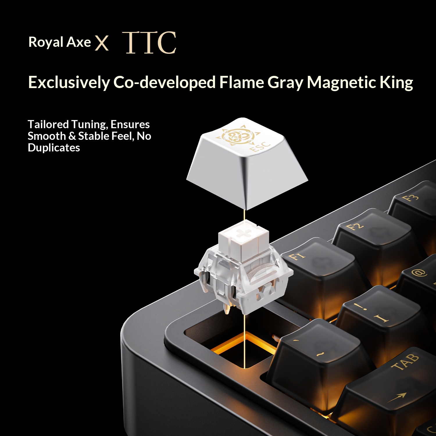 Royalaxe E75 HE Aluminum Shell - Gaming Keyboard Hall Effect Switches ulasan dan harga
