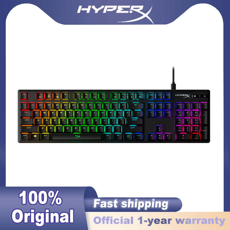 HyperX Gaming Keyboard RGB Bac - Gaming Keyboard Hyperx ulasan dan harga