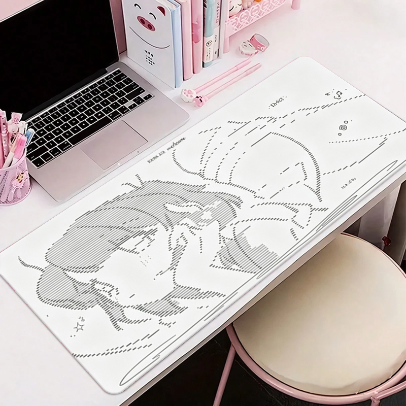 1Pcs Leather Mouse Pad Anime A - Gaming Keyboard High Ground ulasan dan harga